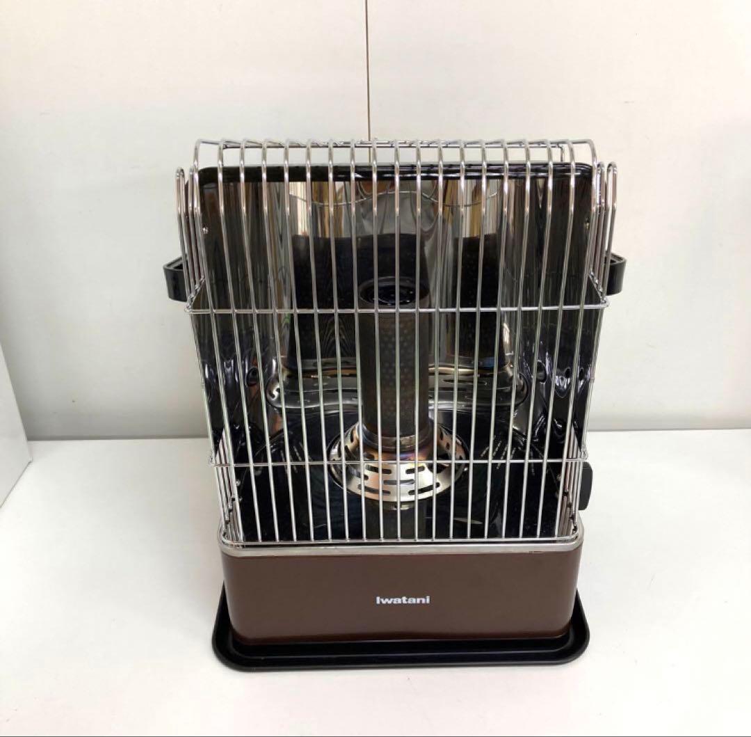 1713-f Iwatani カセットガスストーブ CB-HPR-DBR デカ暖