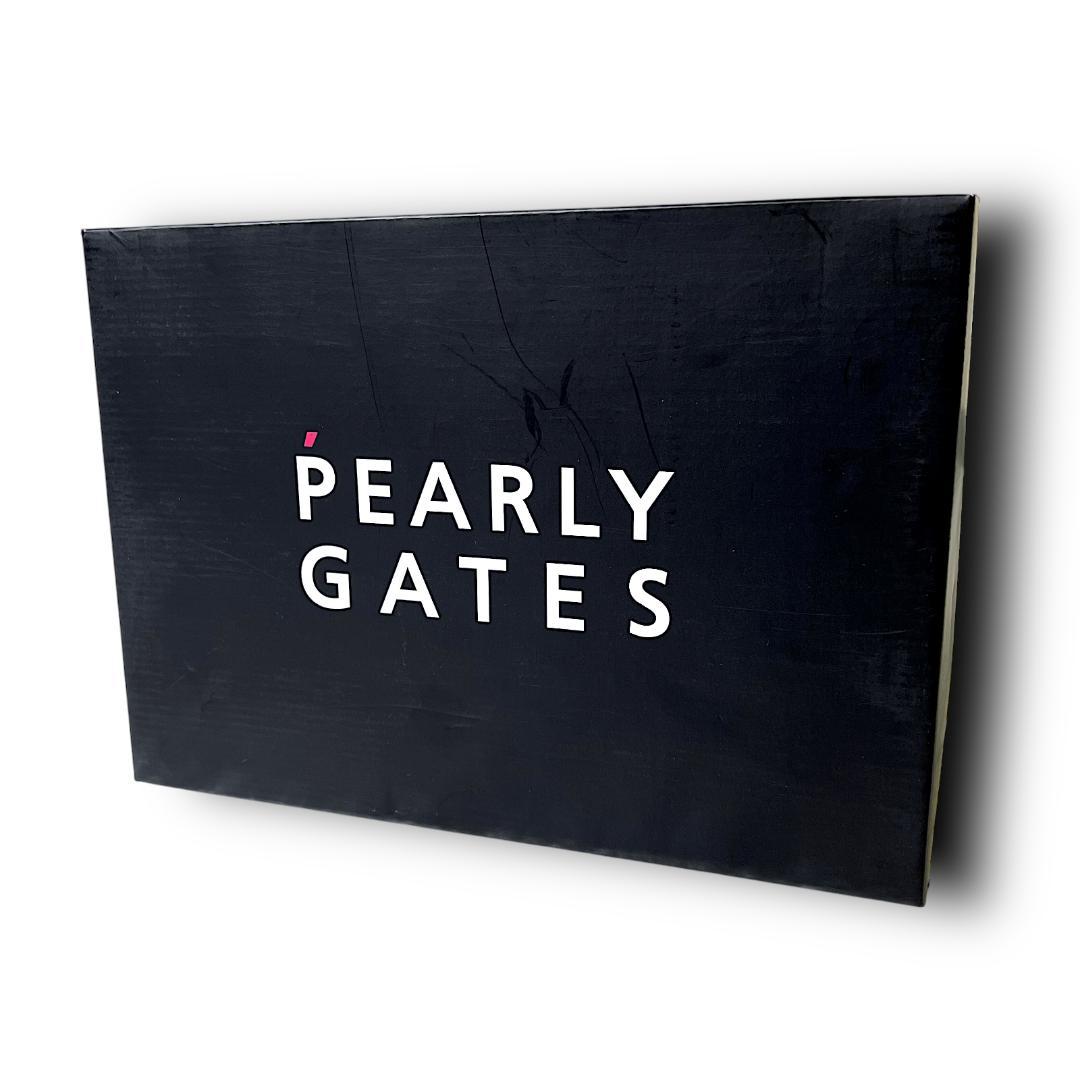 25cm パーリーゲイツ バッファローチェックゴルフシューズ ユニセックスモデル