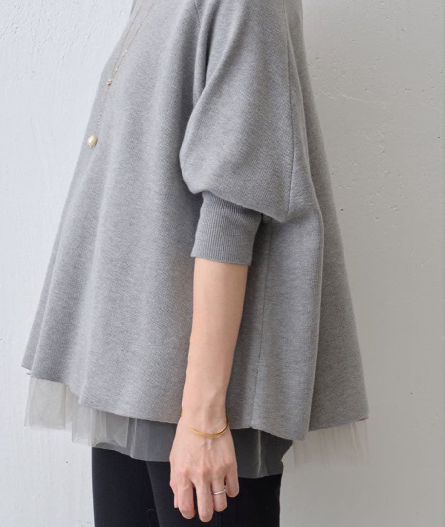 定価2.86万 ビアズリー チュチュキャミニット グレー インナー付き 近年