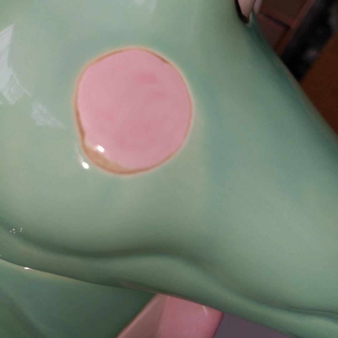 ワニ　陶磁器　置物　RUNE　内藤ルネ　昭和レトロ　レア