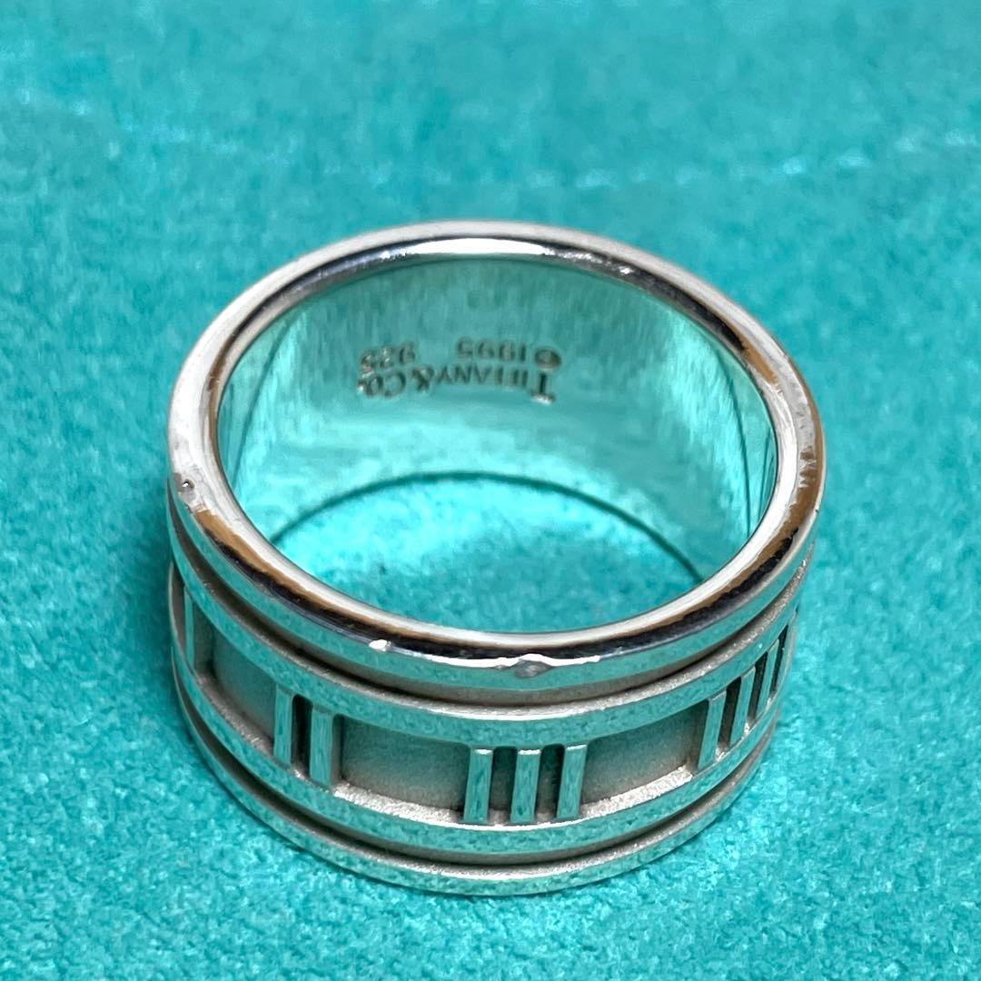 TIFFANY&Co.ティファニー　アトラスリング　ワイド　19号