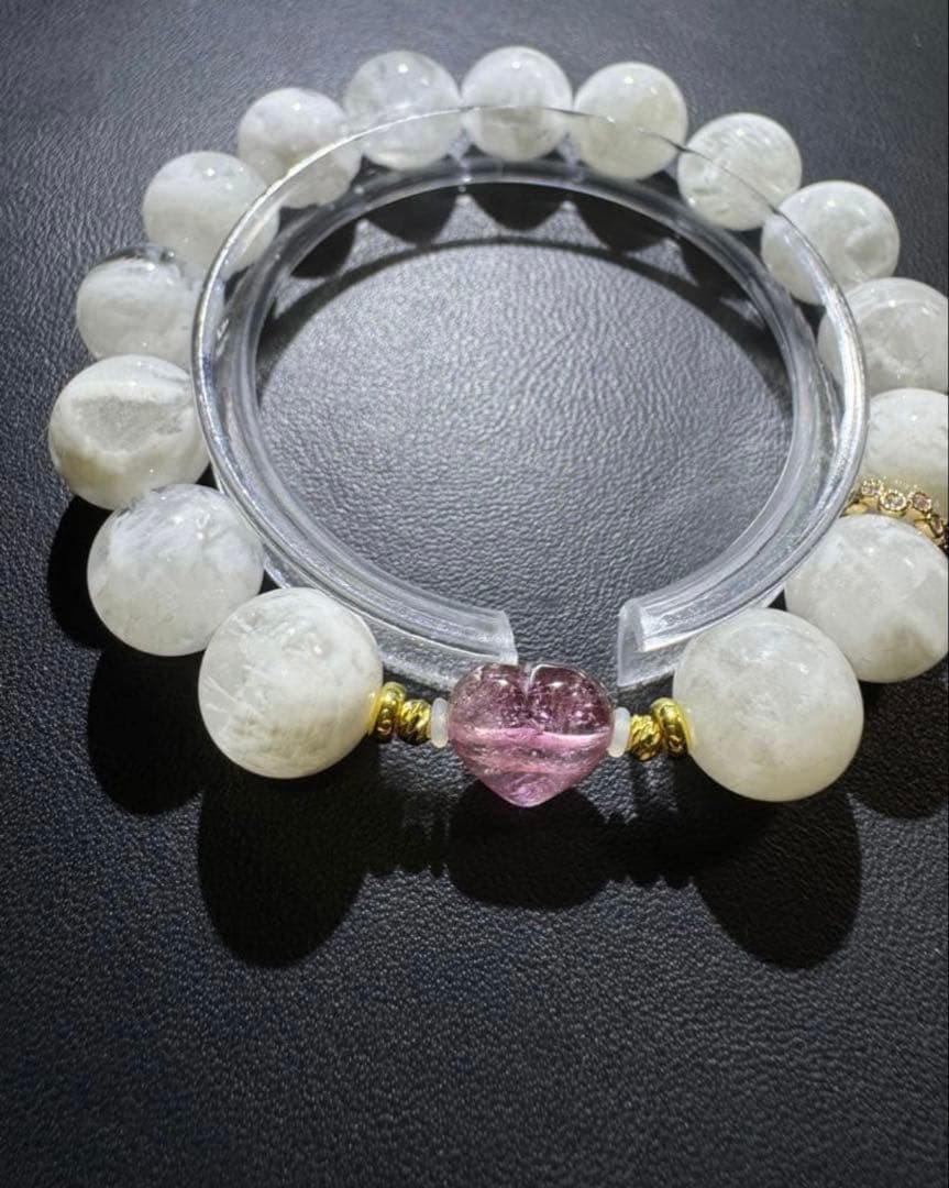 トルマリン アクアマリン ブレスレット