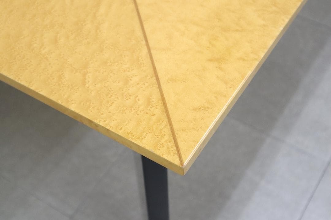 IDC大塚家具 スプレンダー 最高級 バーズアイ メープル ダイニング テーブル