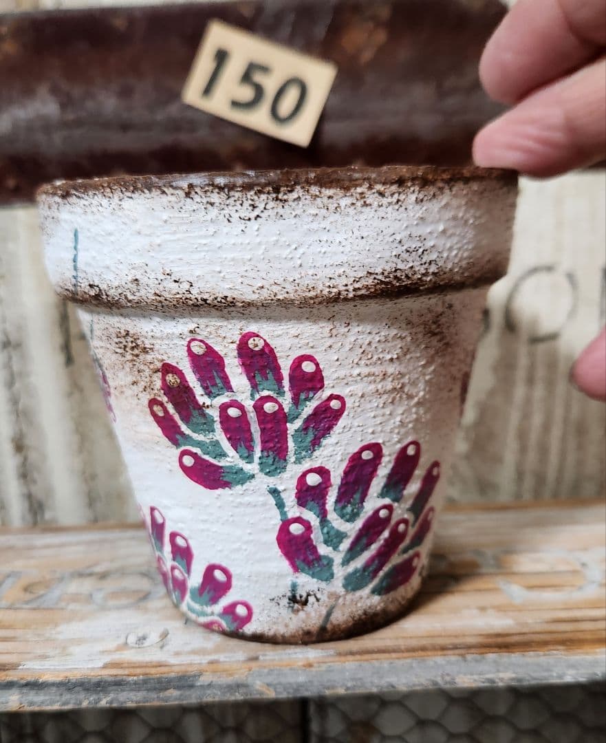 HIRORIN様♥♥♥専用です。150　3号位のリメ鉢