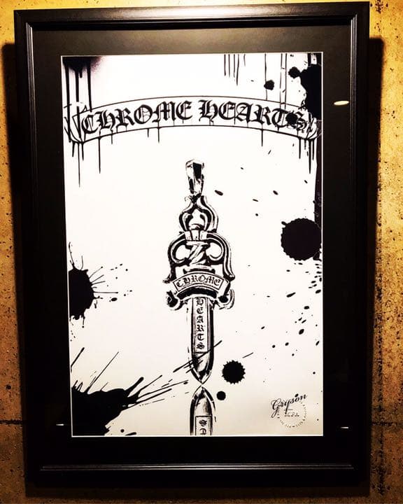 Grysonアート2.5Lクロムハーツオマージュパロディアート