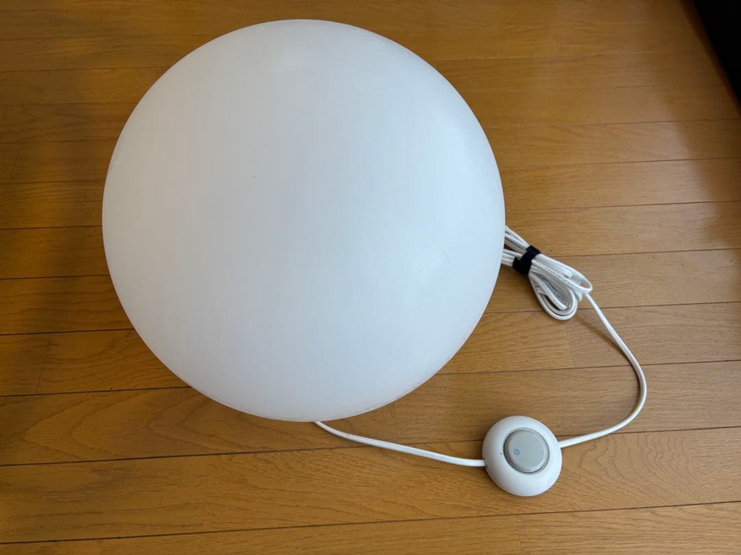 無印良品 LED フロアスタンド 球形 ホワイト