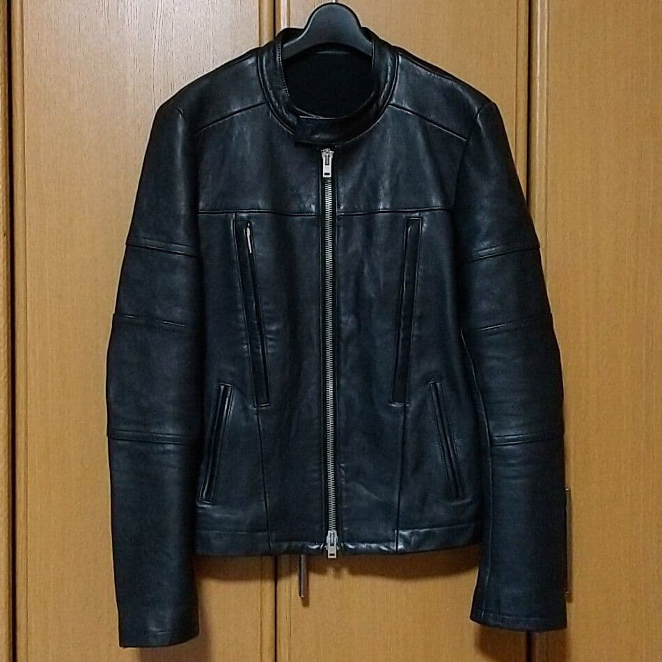 Wizard ウィザード シングルライダースジャケット サイズ2 羊革