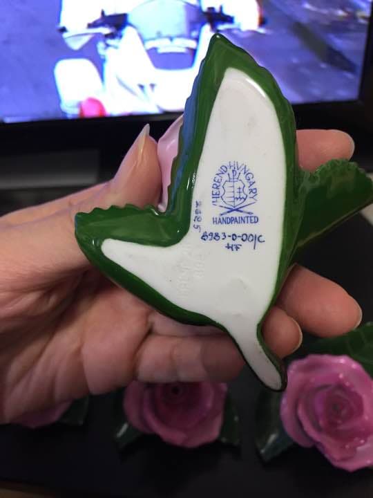 ヘレンド バラの置物