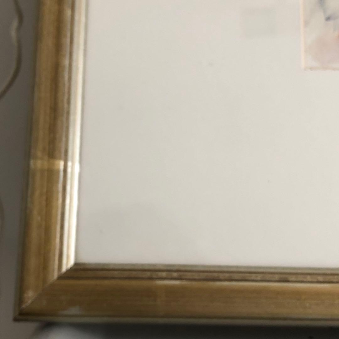 森岡完介作品　絵画　自筆絵　サインあり