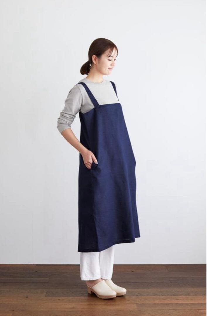 フォグリネンワーク リネンスクエアエプロン fog linen work