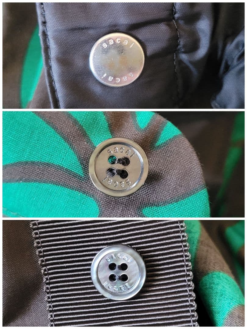 sacai 24SS 新品 52,800円 Floral Print Shirt