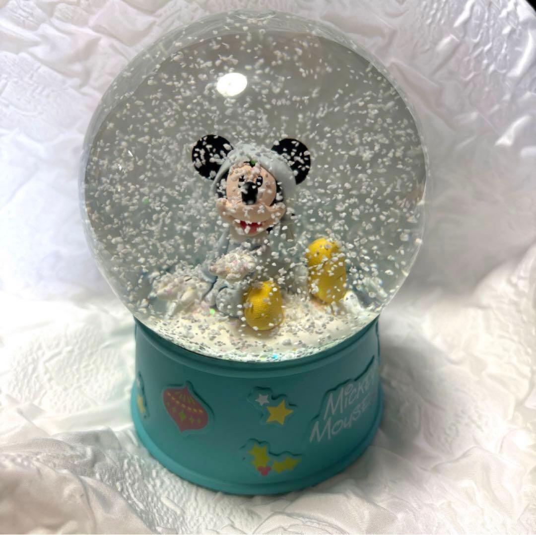 ミッキー　一番くじ　スノードーム