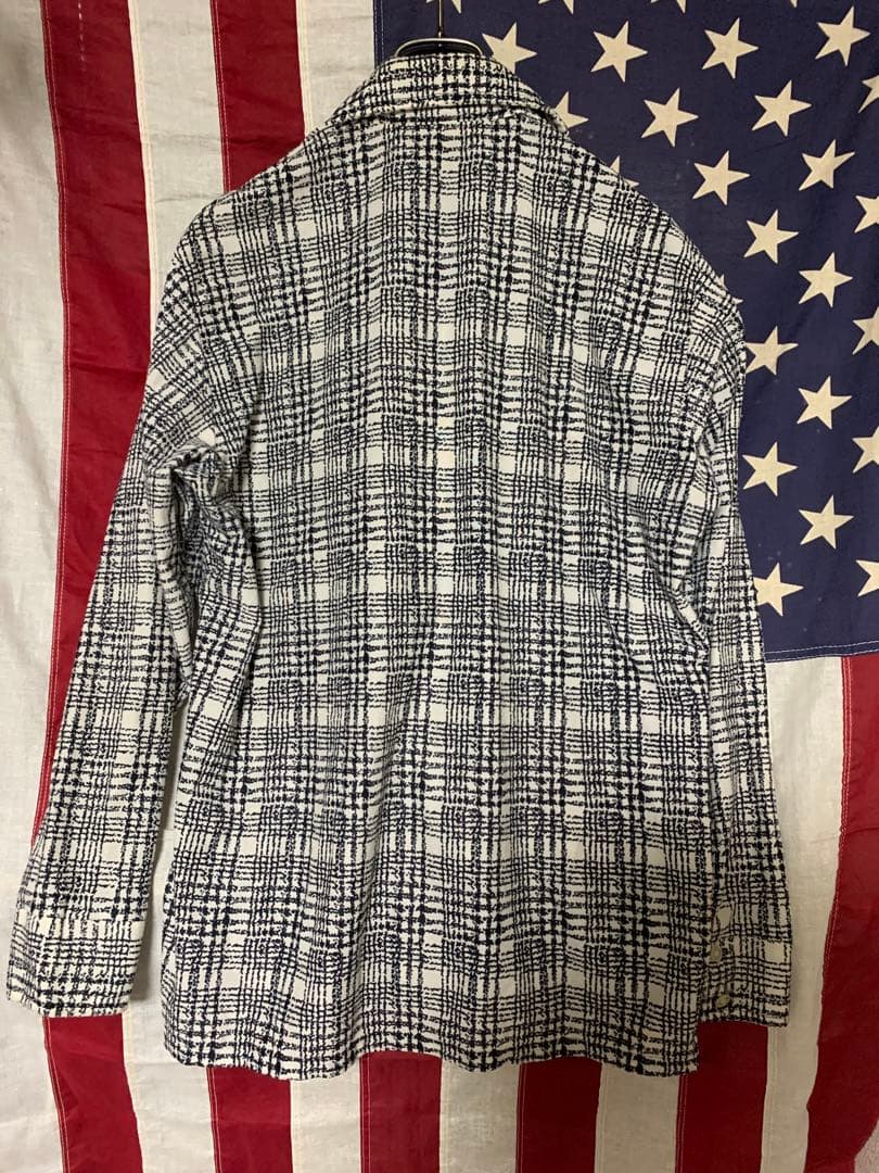 トップス 60s vintage USA Italian collar shirt L