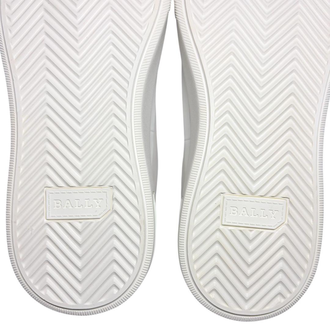 未使用品 BALLY MAILY バリー マイリー レザースニーカー ホワイト