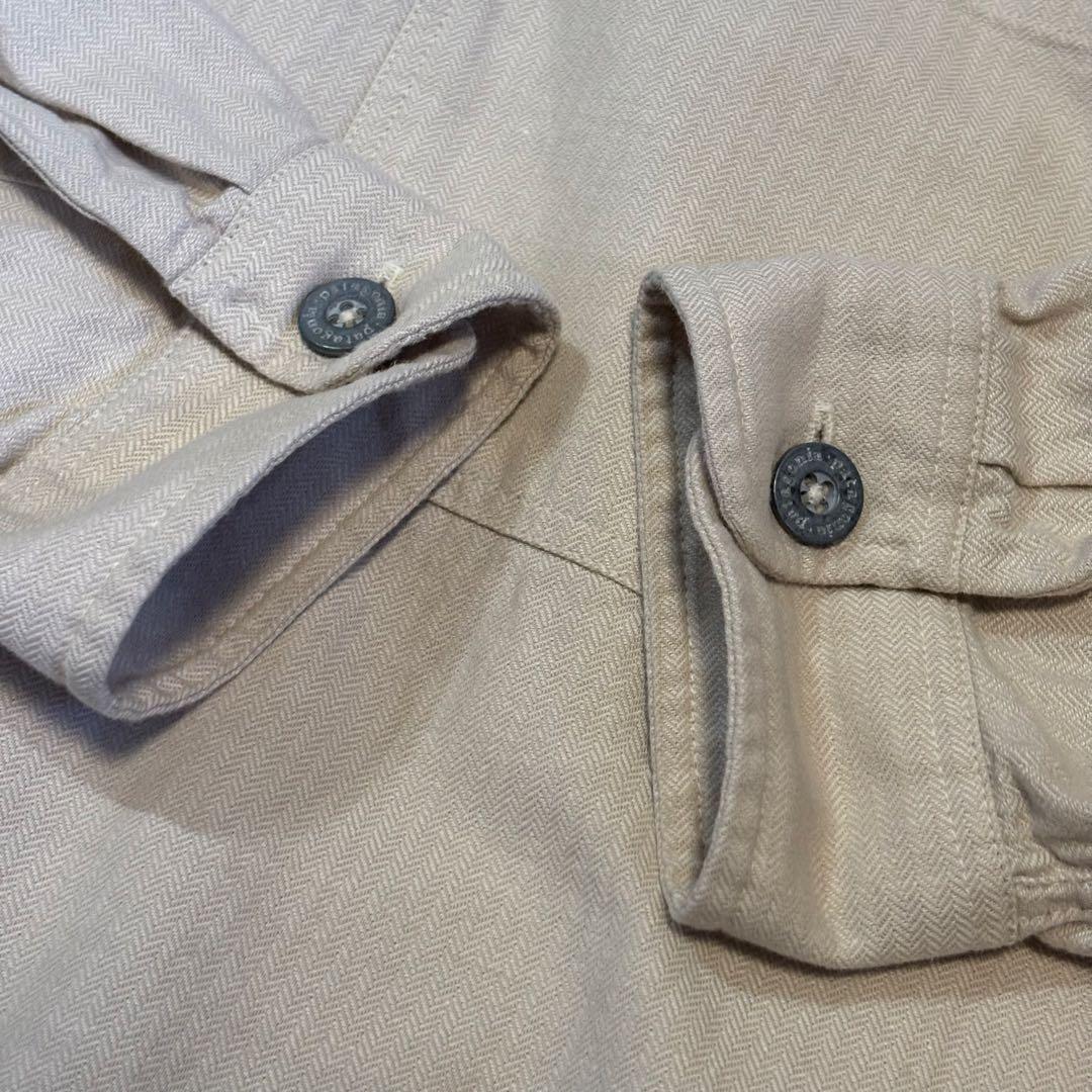 【パタゴニア】コットンシャツ　ヘリンボーン　patagonia 長袖　F00