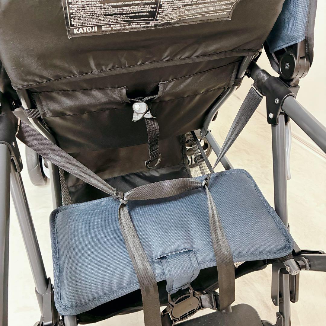 ✨早い者勝ち✨ KATOJI カトージ 2人乗りベビーカー 2人でGO ネイビー