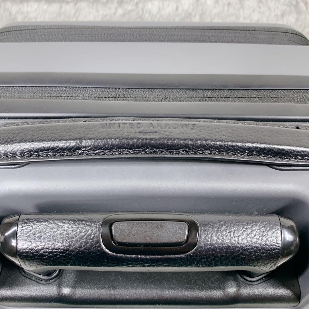 【美品】UNITED ARROWS キャリーケース 33L 機内持ち込み可