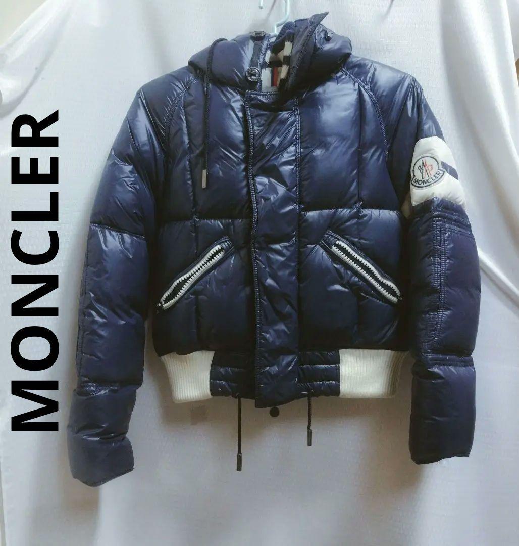 名作❣️❣️MONCLER モンクレール LEON デカジップ ダウンジャケット