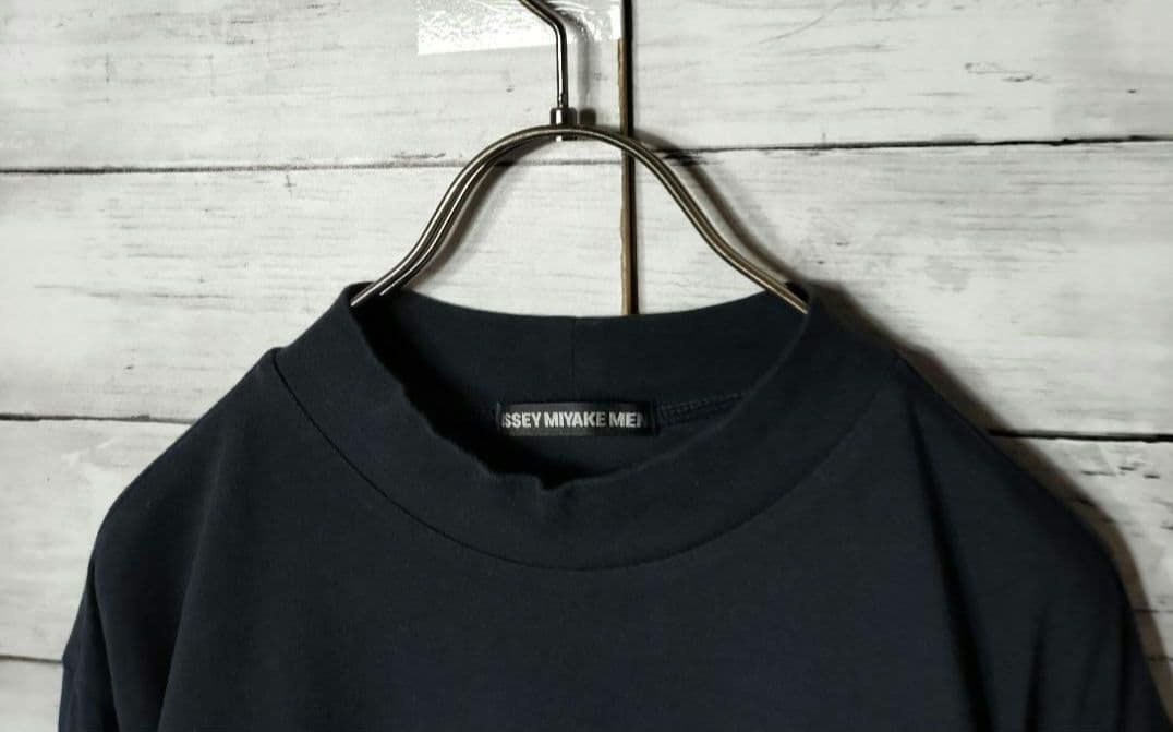 【スティーブジョブズ着用】イッセイミヤケメン 長袖カットソー コットン綿
