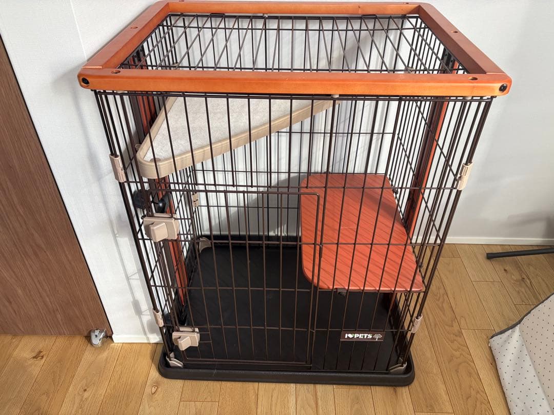 【値下げ中】ウッドワンサークル・キャットミニ 猫用ペットケージ 完成品