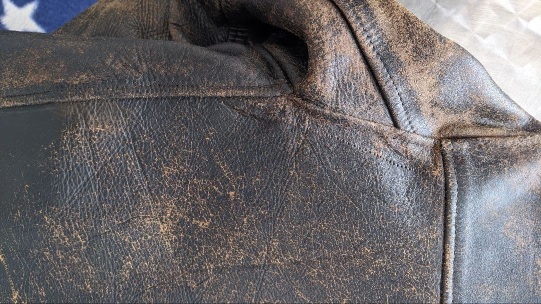 ナ*ト様 Taubersタウバーズ50sオリジナルビンテージホースハイドレザージ