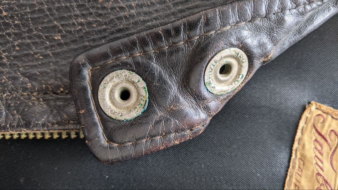 ナ*ト様 Taubersタウバーズ50sオリジナルビンテージホースハイドレザージ