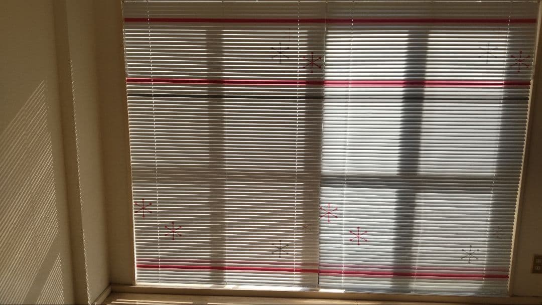 タチカワブラインド 模様入り2セット