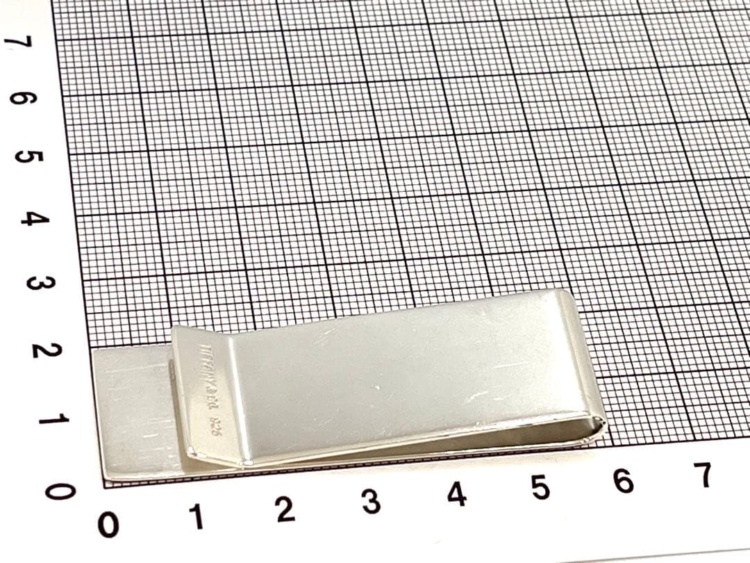 c694 Tiffany&Co. ティファニー　マネークリップ　シルバー　925