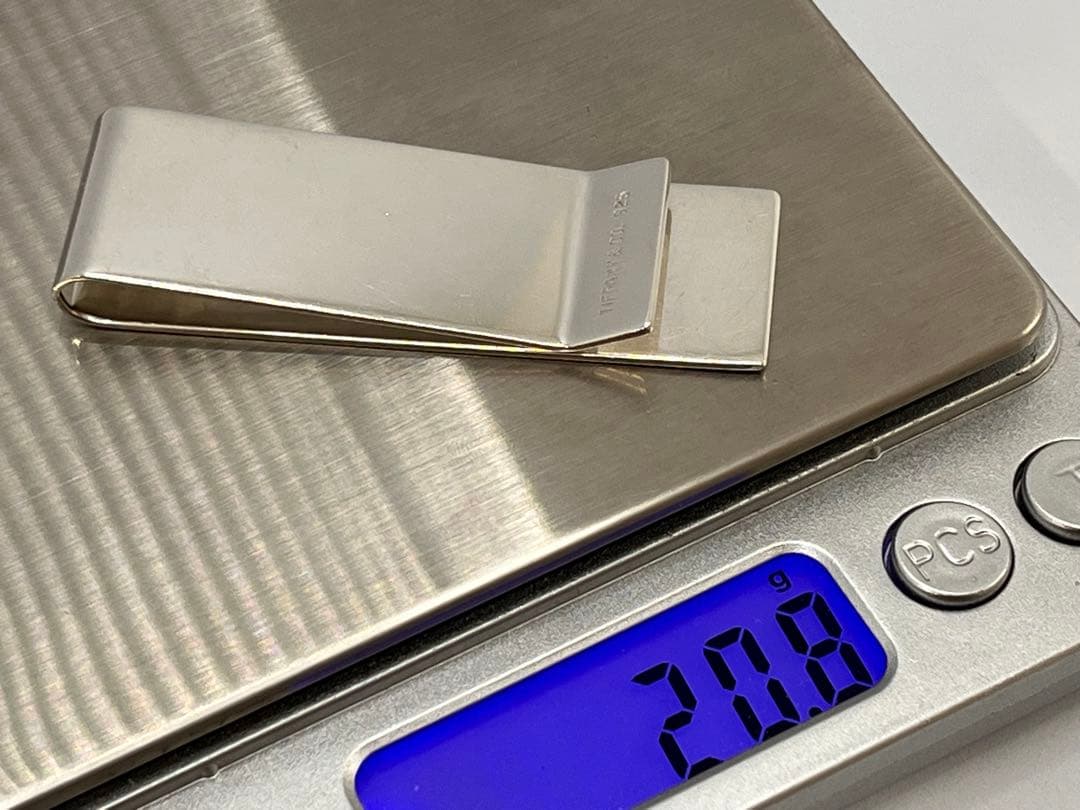 c694 Tiffany&Co. ティファニー　マネークリップ　シルバー　925