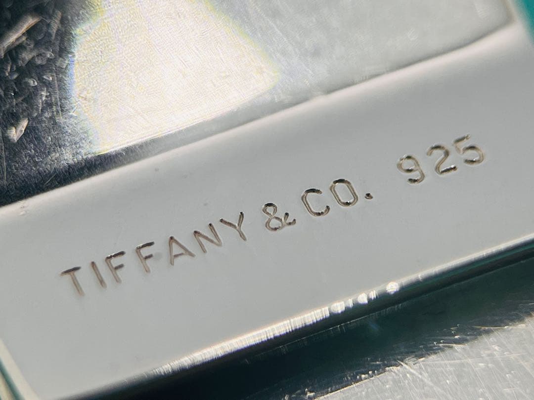 c694 Tiffany&Co. ティファニー　マネークリップ　シルバー　925