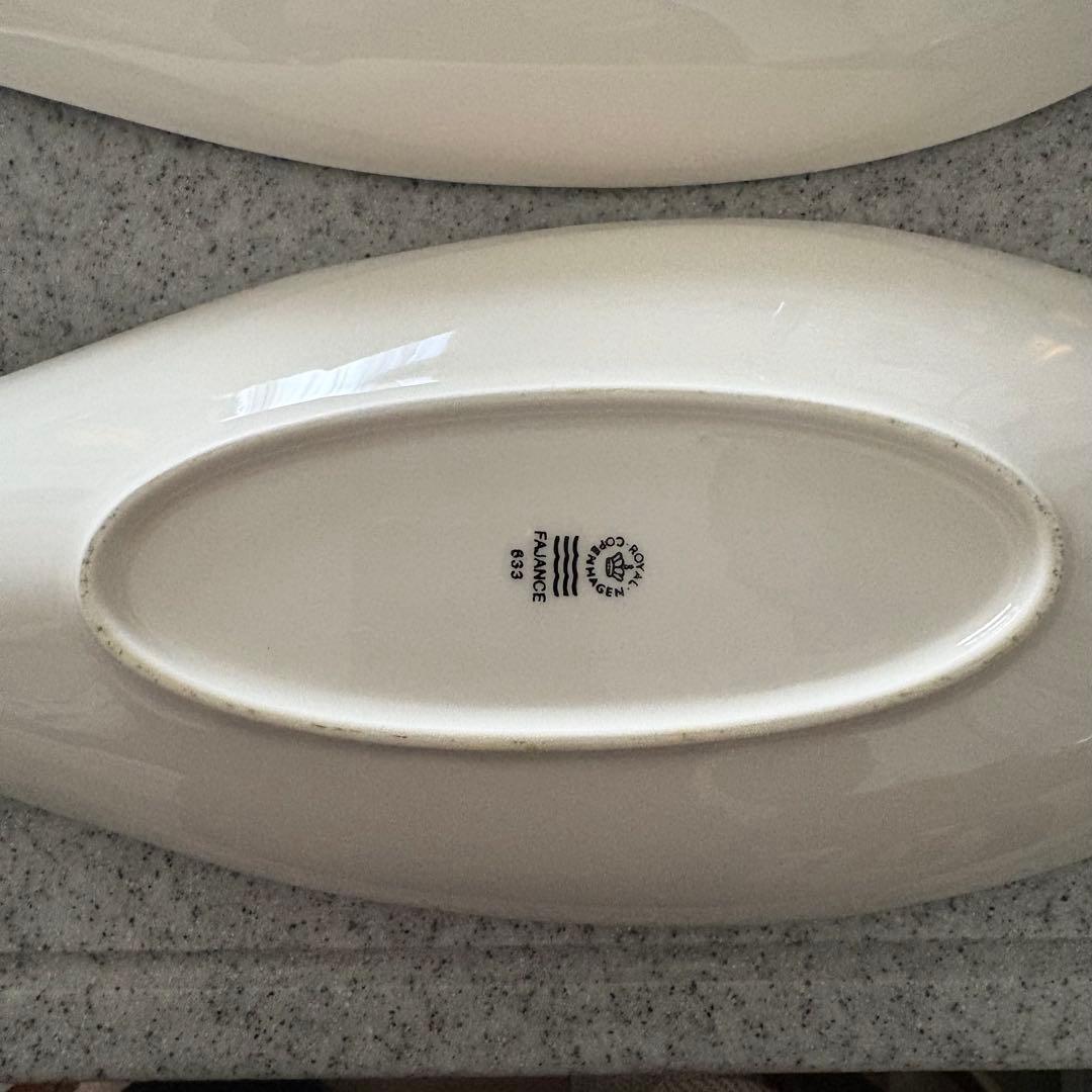 ロイヤルコペンハーゲン 魚型皿 同サイズ4枚セット