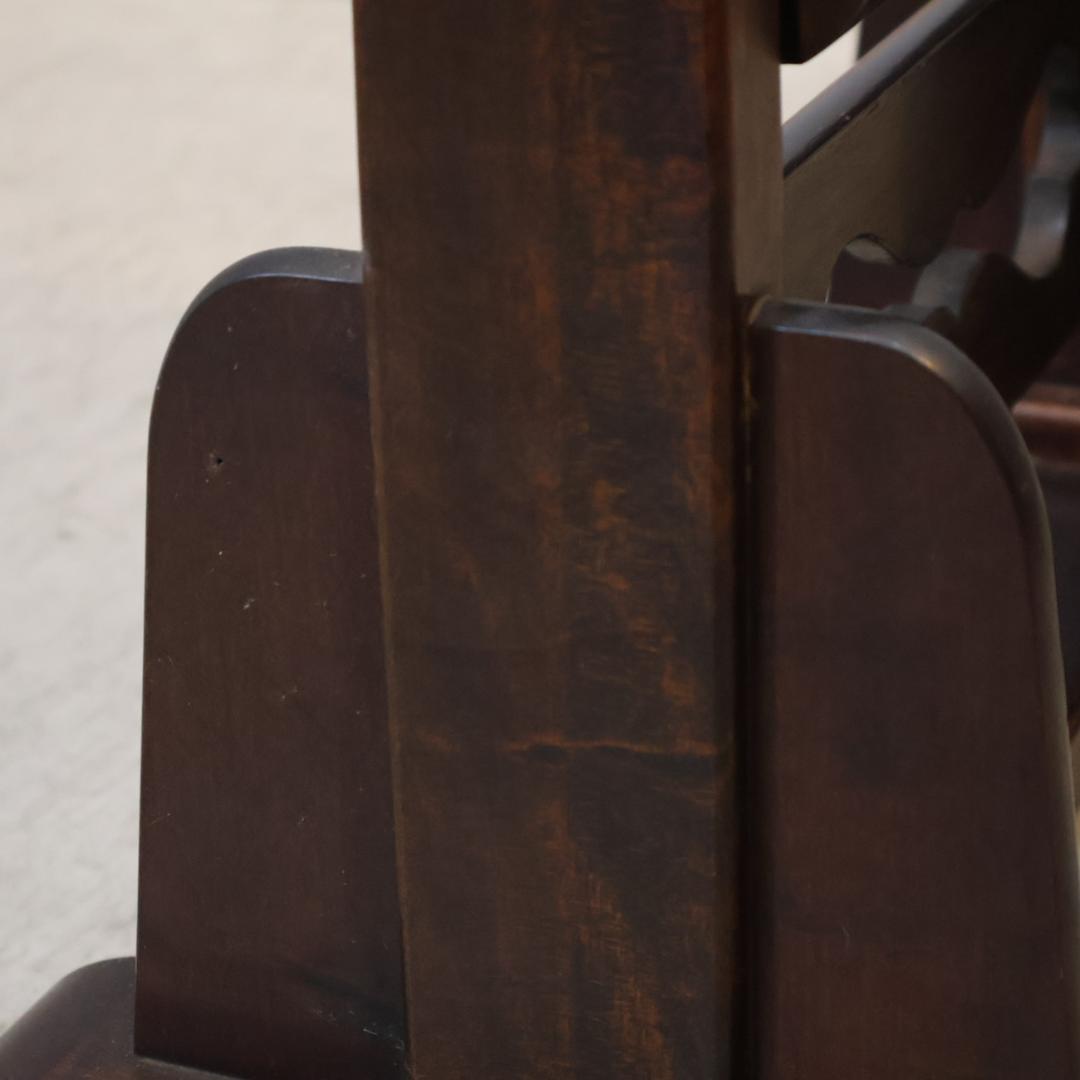 松本民芸家具 Ｂ型 姿見 ミズメザクラ無垢材 スタンドミラー クラシック 鏡