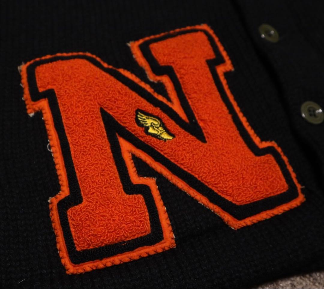 50年代推定 ヴィンテージ Dennery’s レタードカーディガン USA製