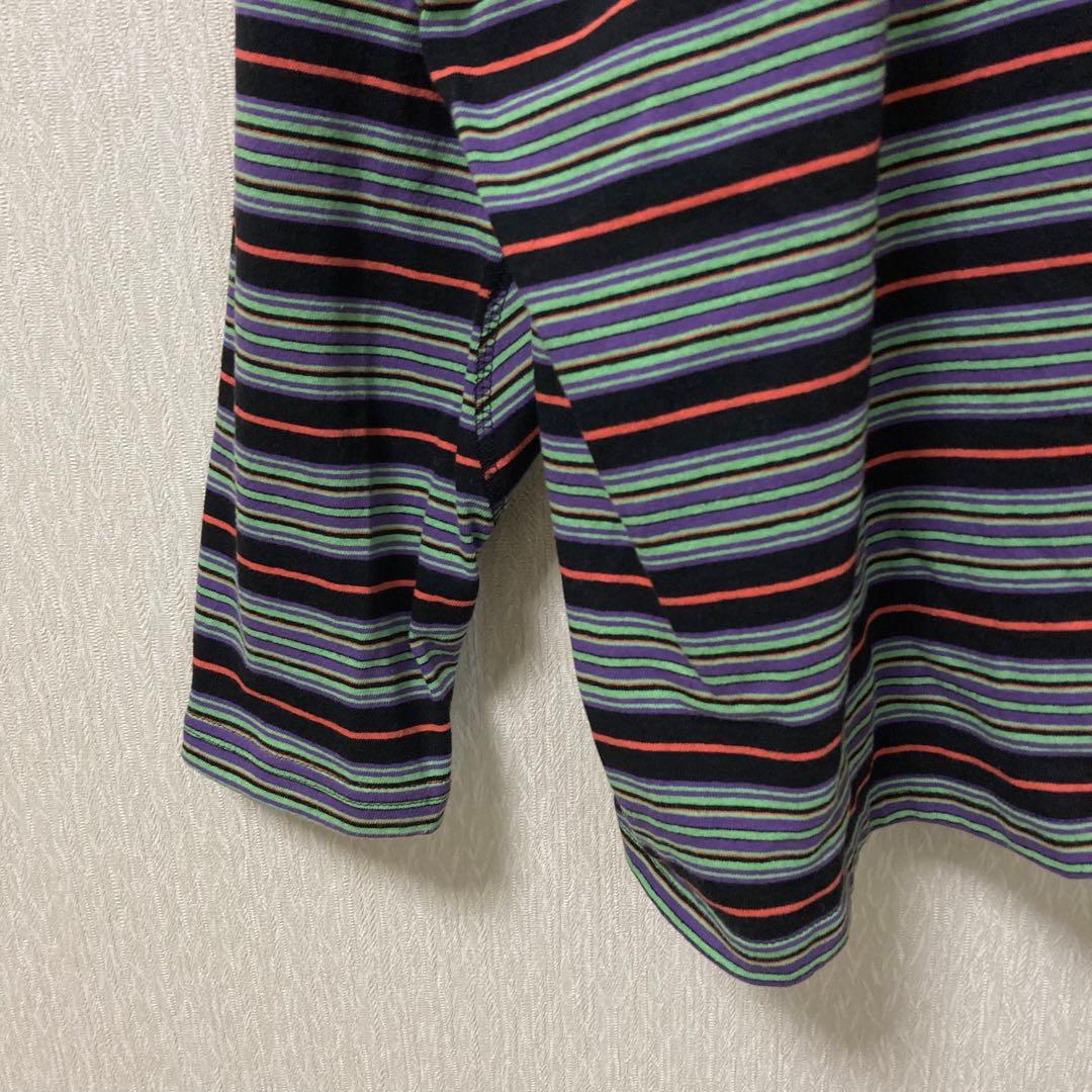 【美品】DAIRIKU 22AW MISSMUCH ボーダー 長袖シャツ