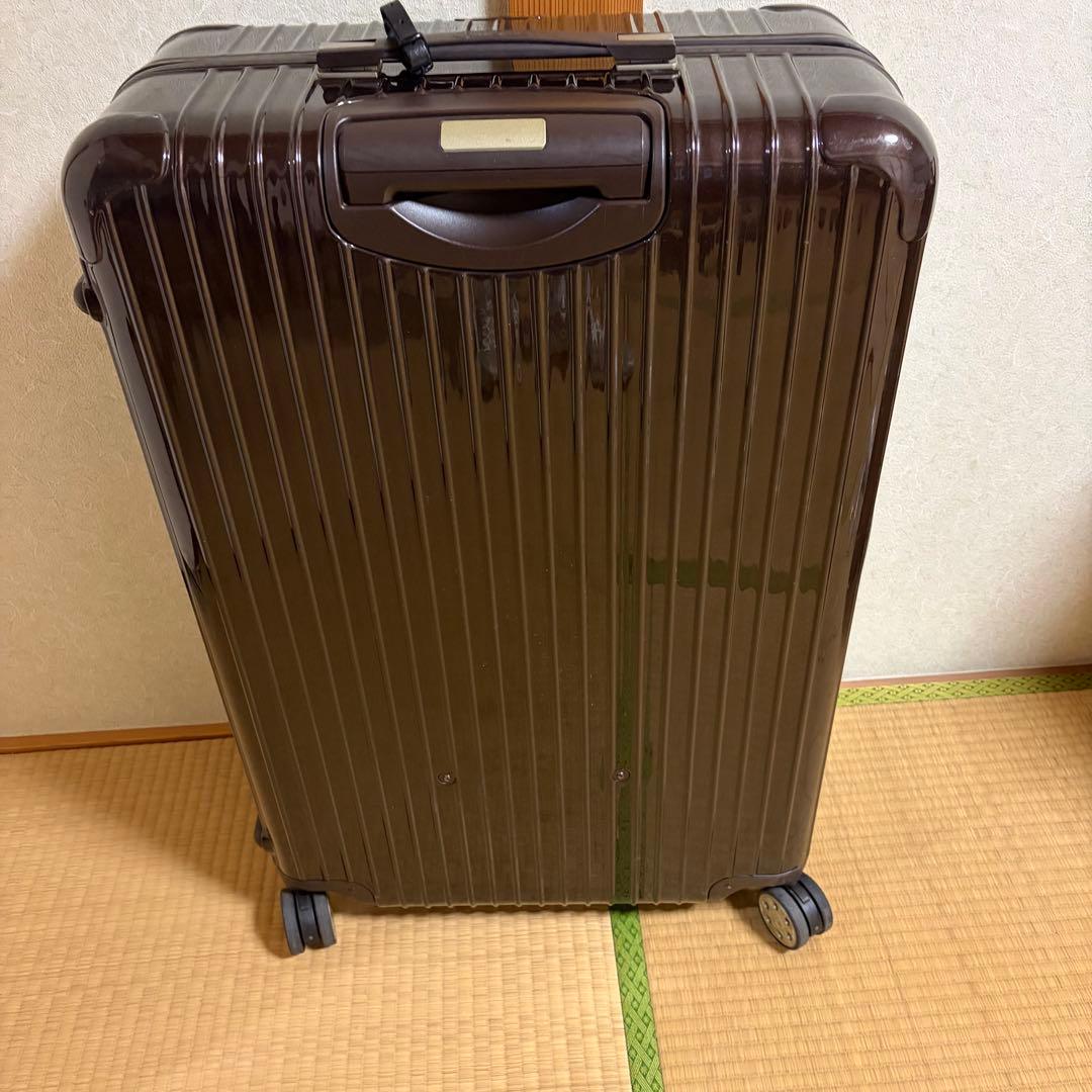 リモワ　サルサデラックス　104L グラナイトブラウン　スーツケース　キャリー