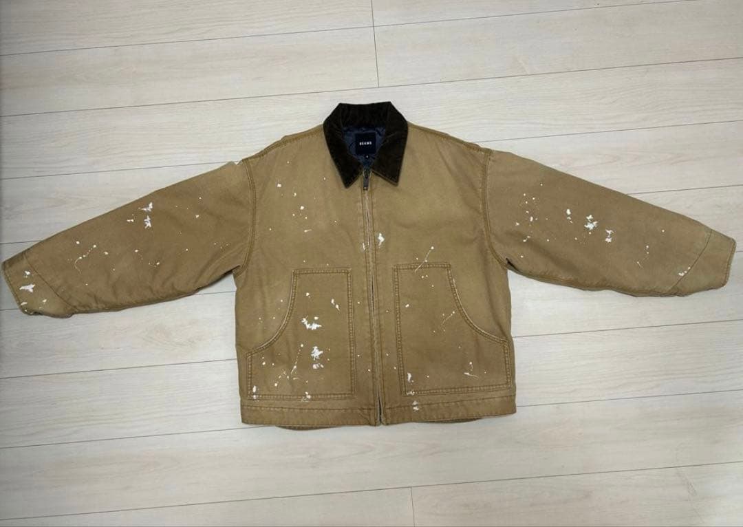 デトロイトジャケット　BEAMS パディングダックブルゾン　Carhartt