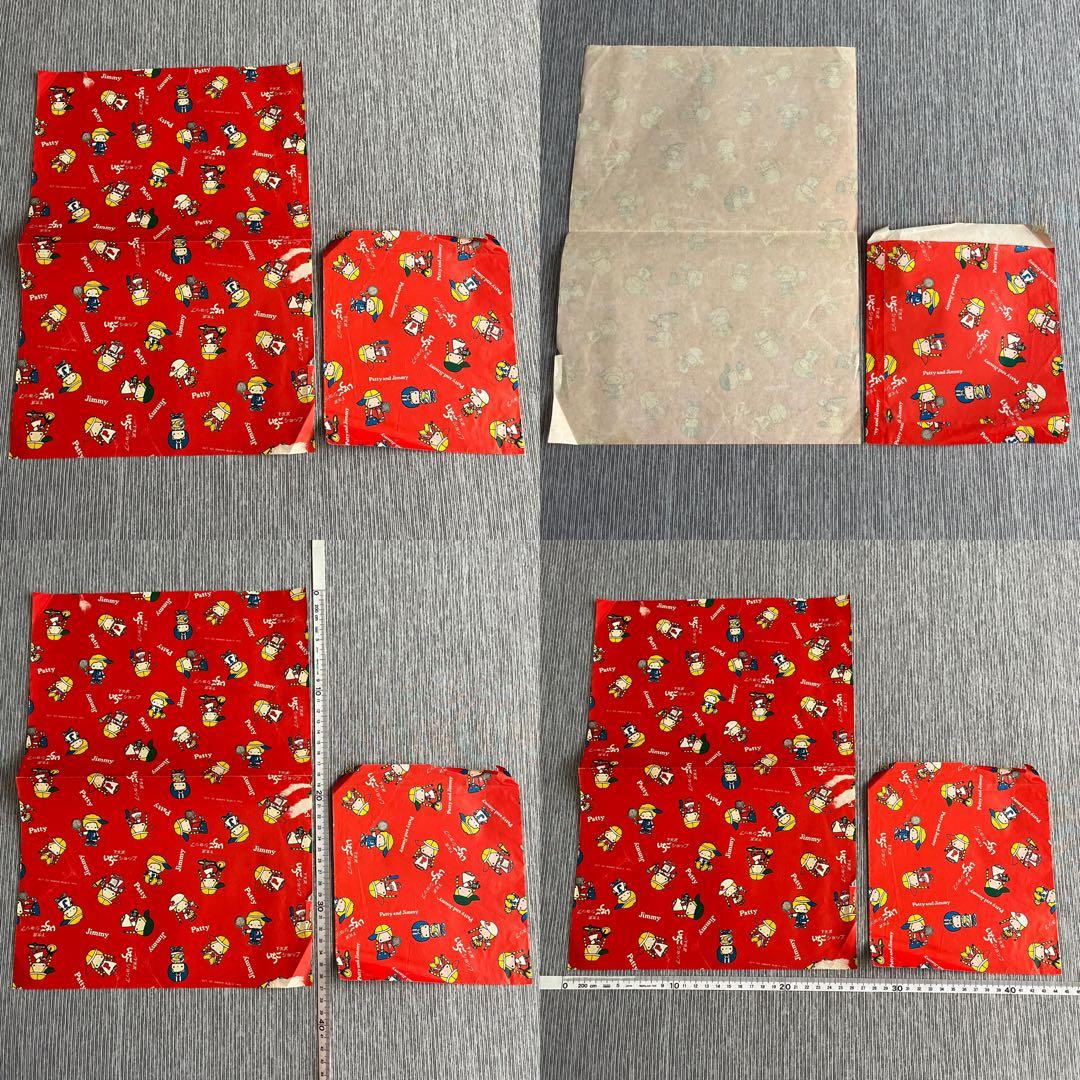 サンリオ ディズニー 昭和レトロ 包装紙 まとめ売り ラッピング 紙モノ