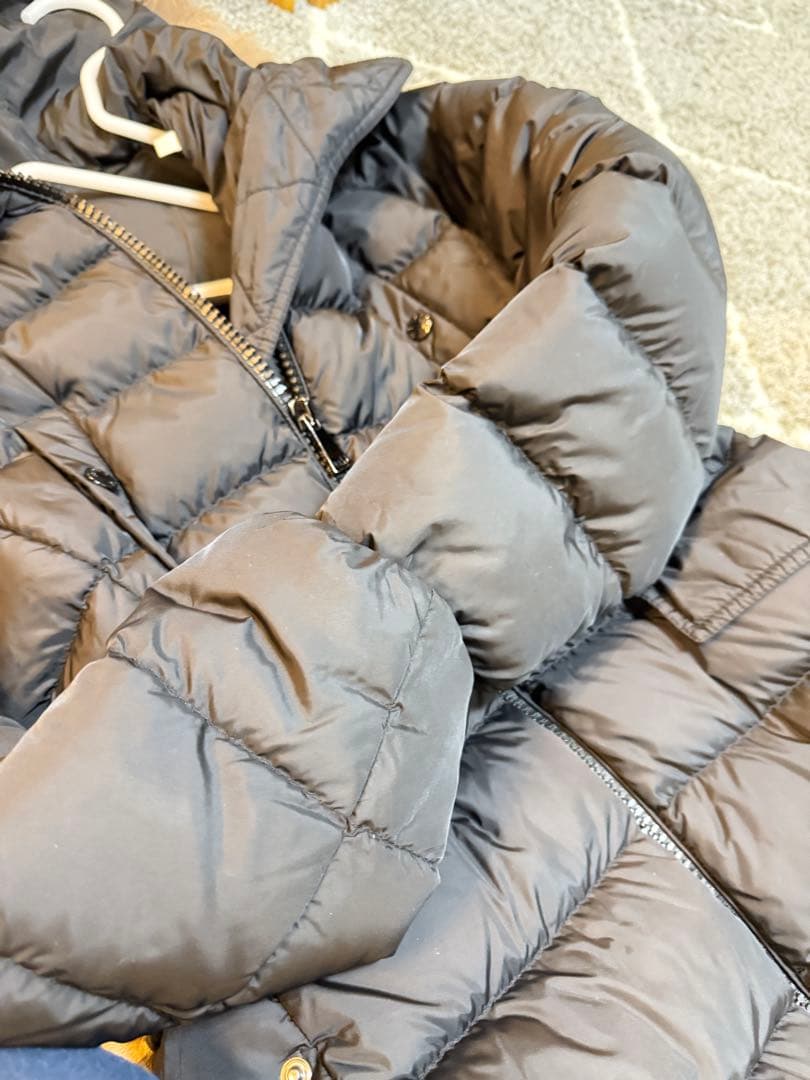 MONCLER モン ファー フード フルジップ ダウンジャケット CLION