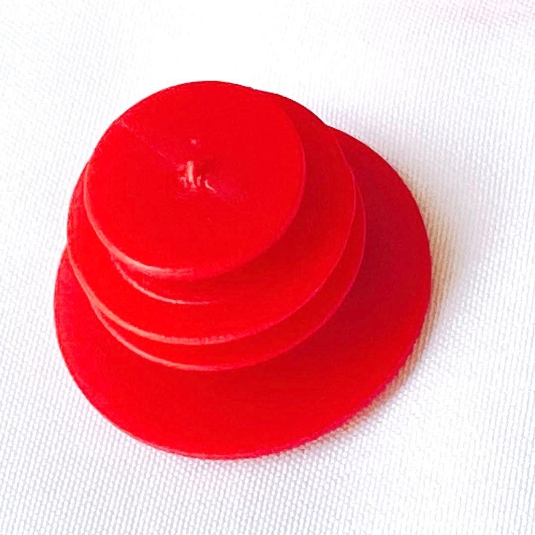 Toysmith 自転車 ハンドルバー エンドバー ペア 20mm バイク 赤