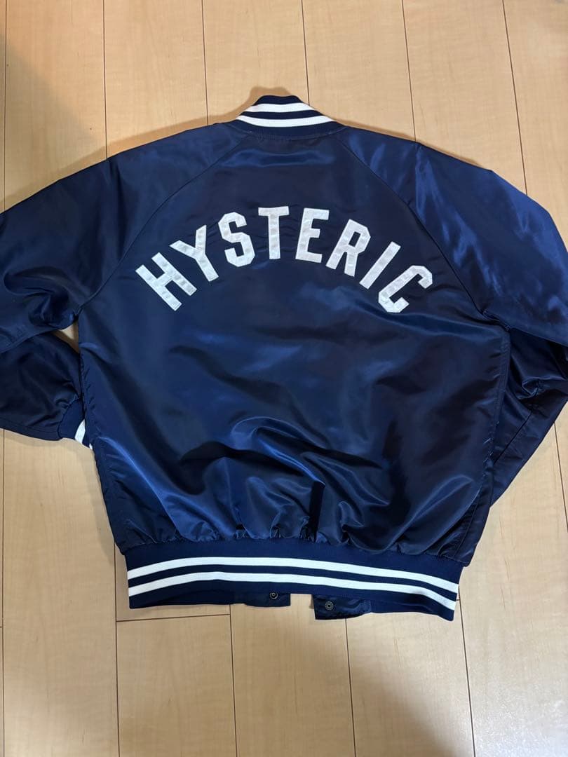 [美品] HYSTERIC GLAMOUR ネイビー スカジャン