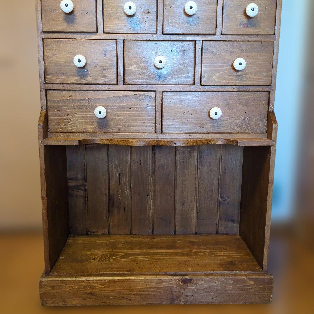 アンティーク調　ウッドラック