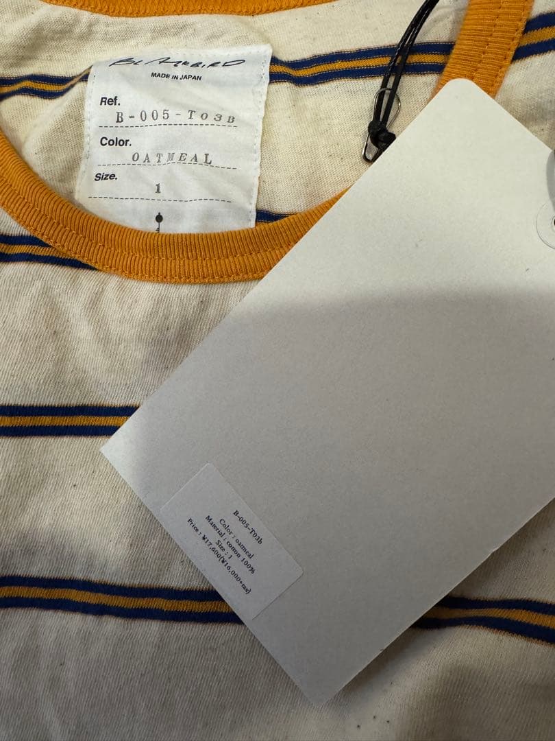 新品未使用BLACKBIRD / tanktop oatmeal1