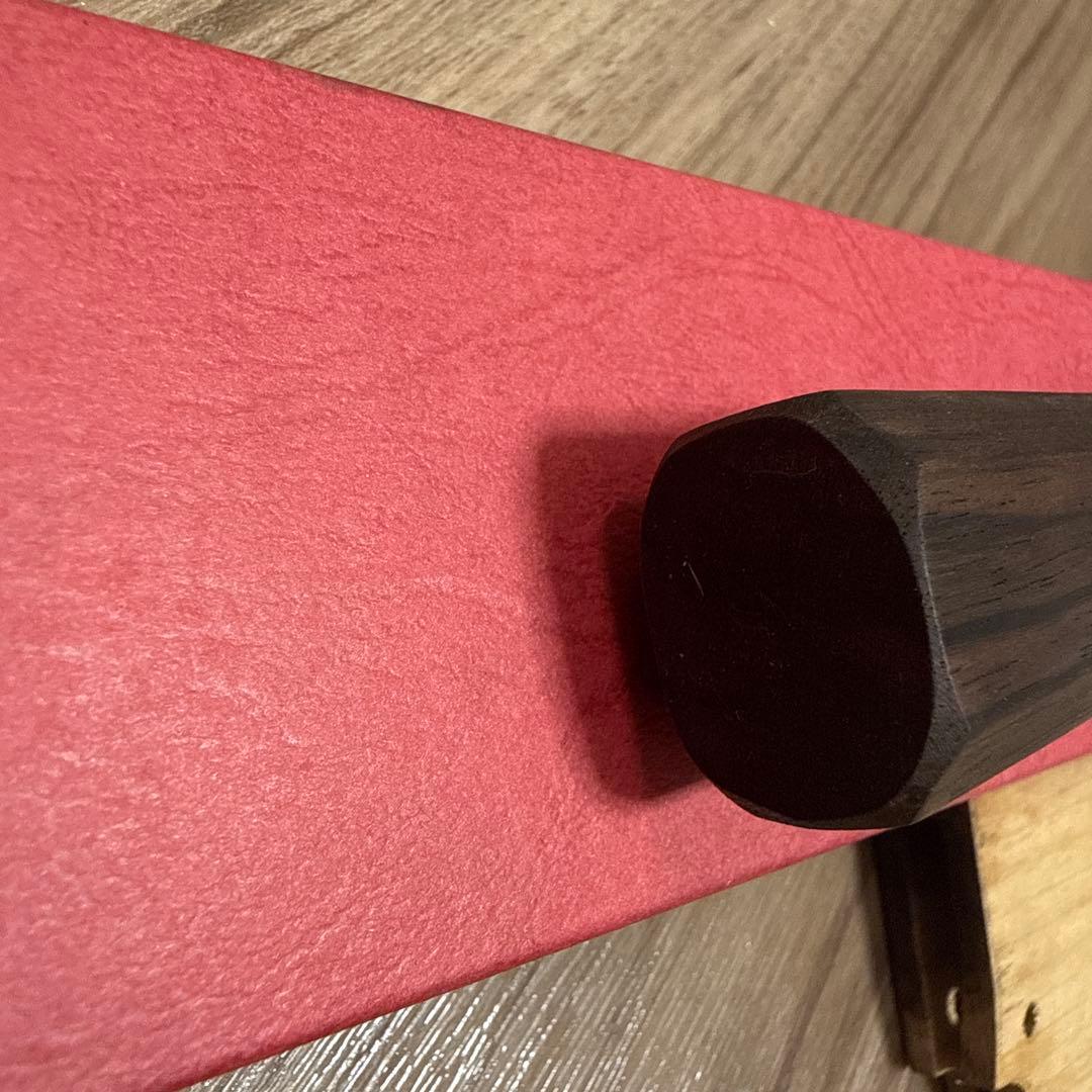 菊一包永作　柳刃包丁　青鋼水本焼　尺　鞘箱付き　波紋綺麗