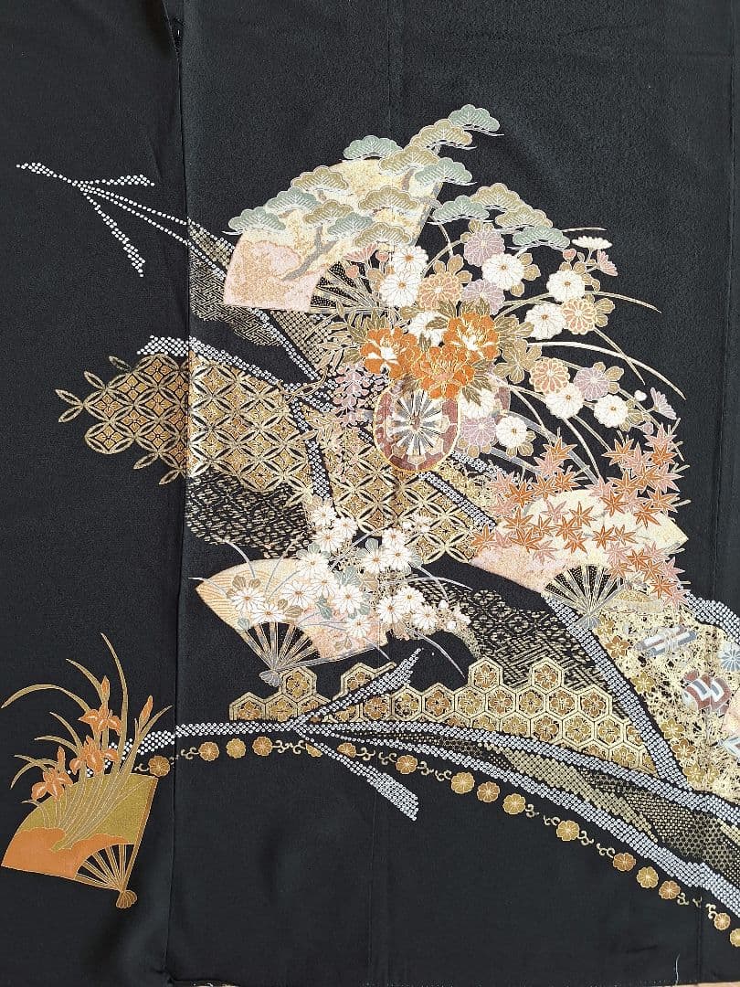 着物リメイクワンピース3621