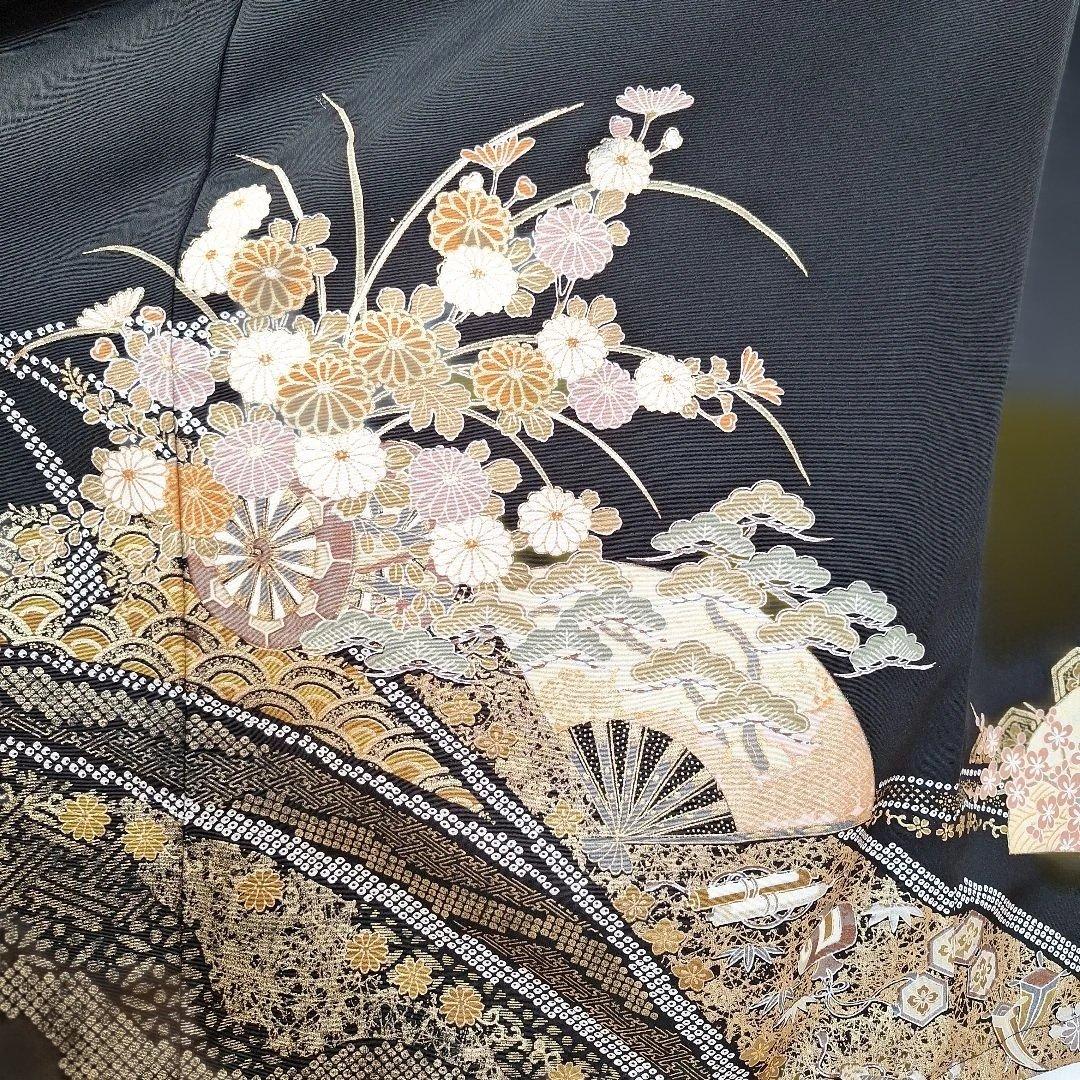 着物リメイクワンピース3621