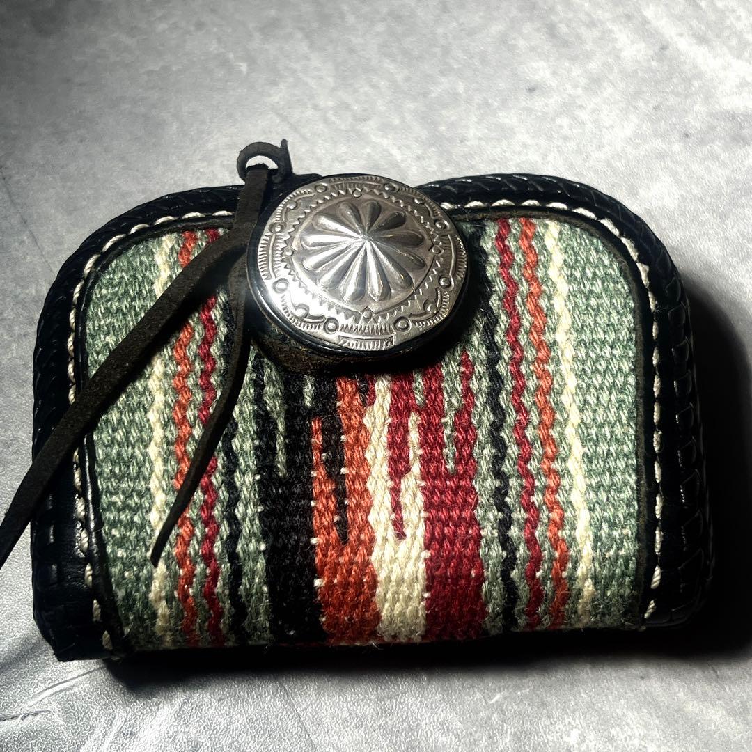 希少カラー　LUCKY JOHH ラグ&カードケース　レザー　ミニ財布