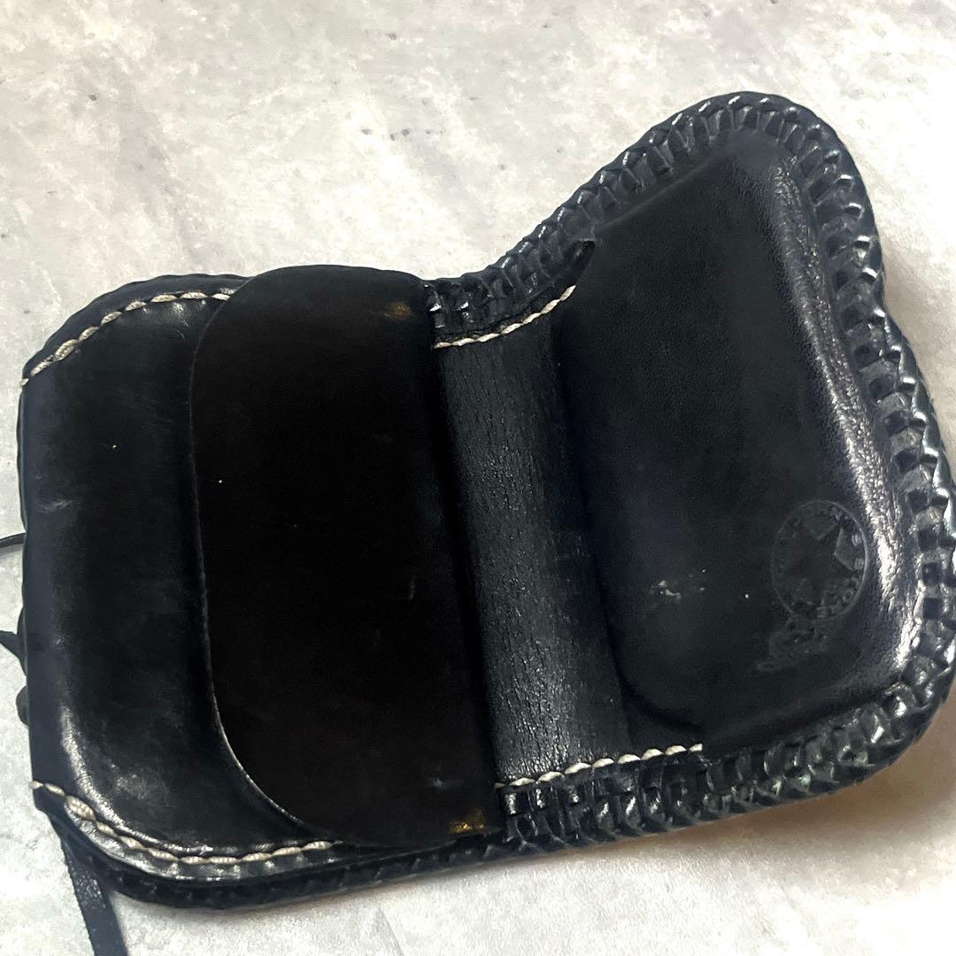 希少カラー　LUCKY JOHH ラグ&カードケース　レザー　ミニ財布