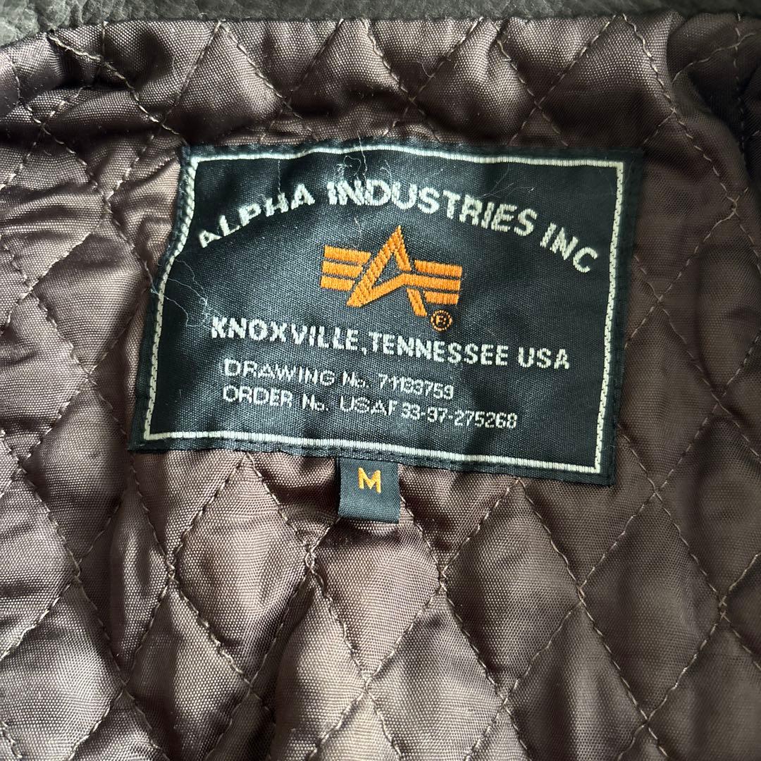 た*ん様 グレー レザー MA-1ジャケット