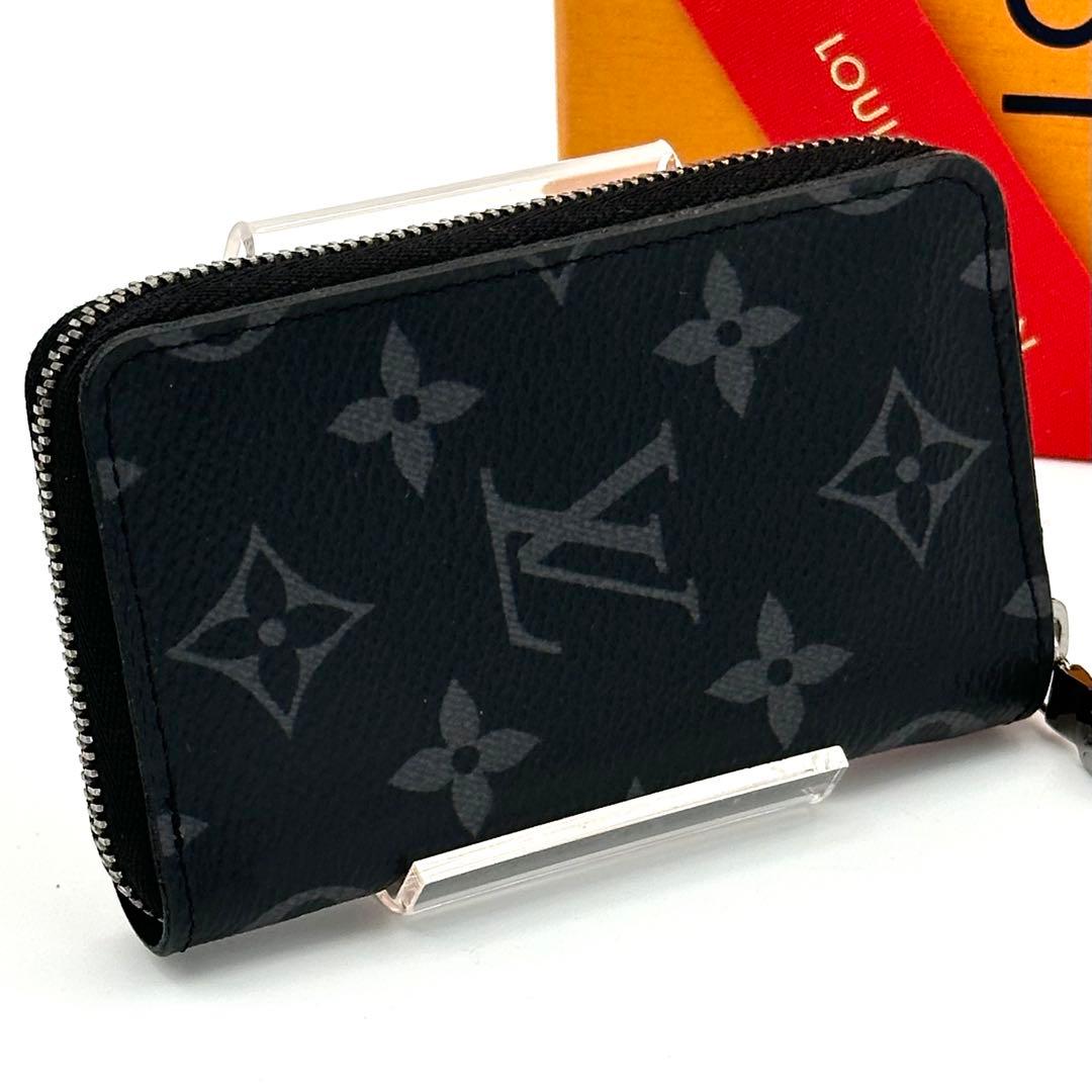 【超極美品】ルイヴィトン モノグラム エクリプス 小銭入れ ジッピーパース