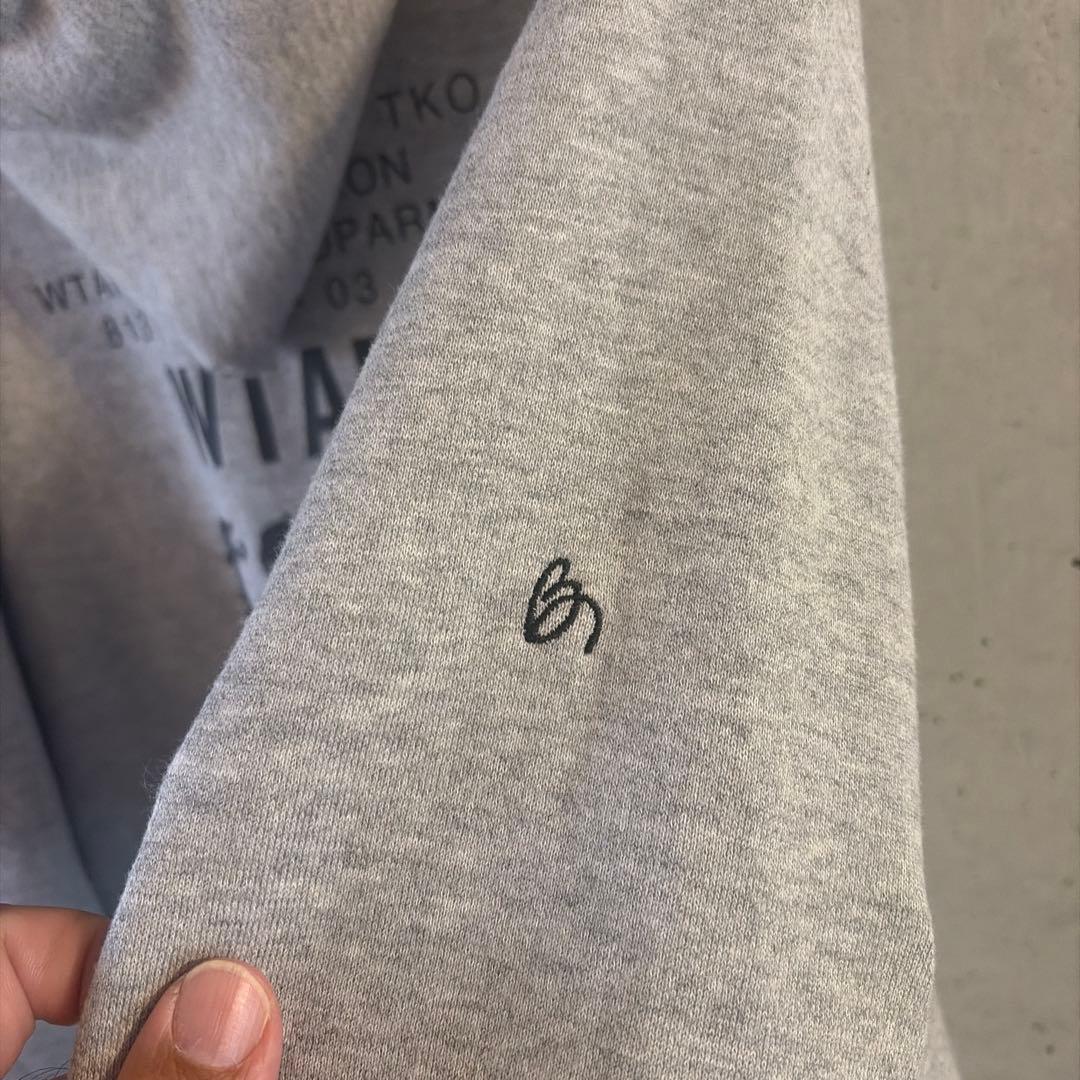 WTAPS グレー パーカー